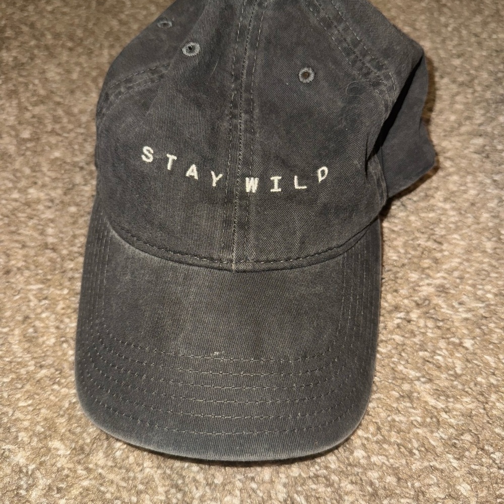 Stay Wild Gray Cap